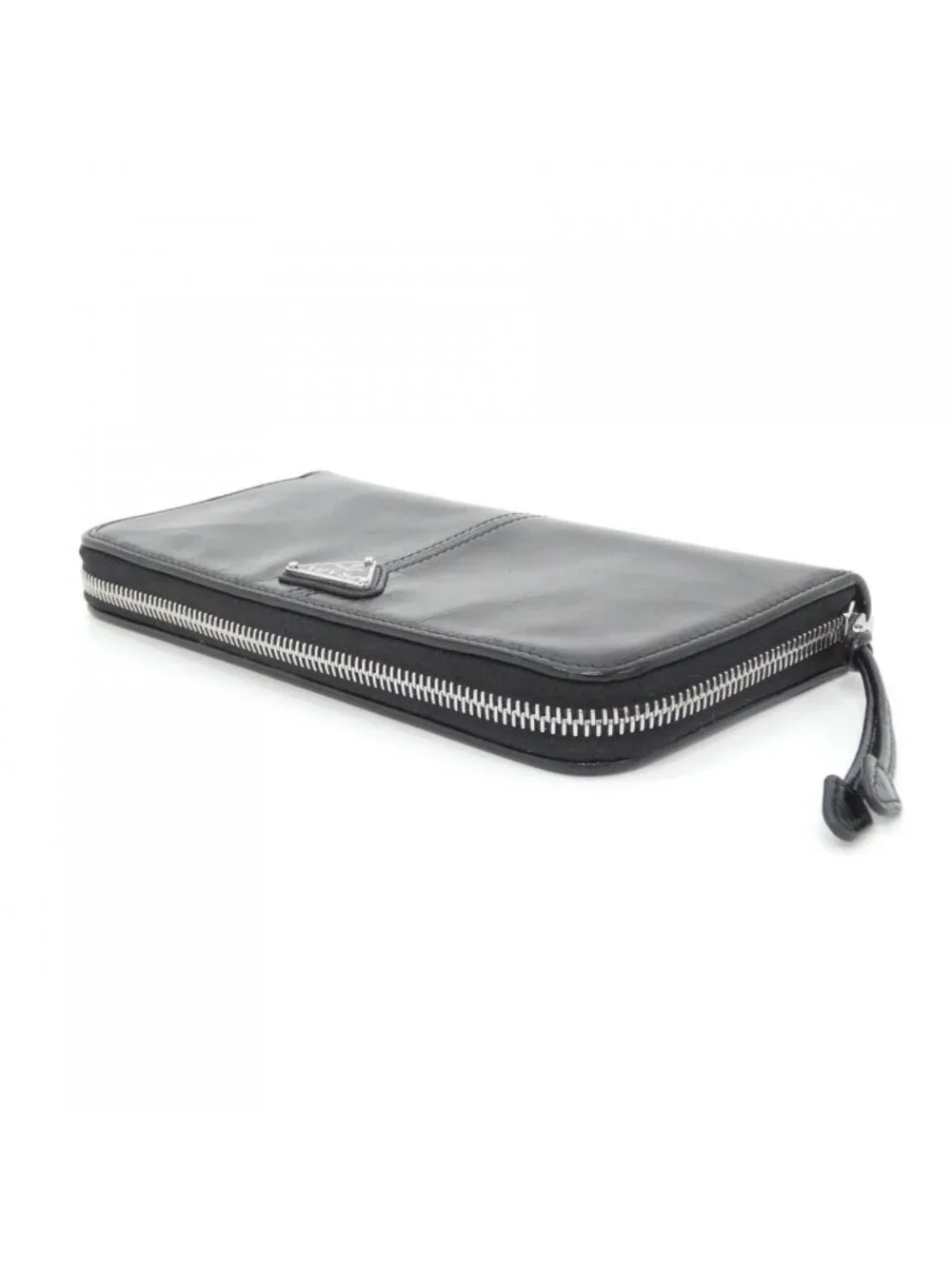 Prada Billfold Wallet Silver